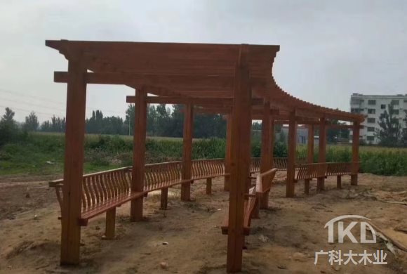 木廊架