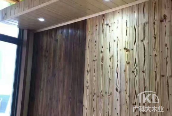碳化炭化拉丝桑拿板批发